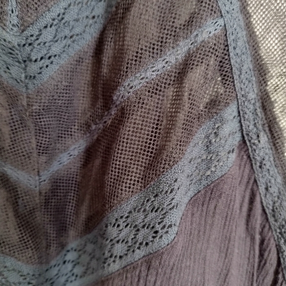 Free People lace and mesh cropped tank - Picture 3 of 5